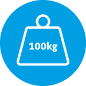 Weight Icon 100kg