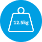 Weight Icon 12.5kg
