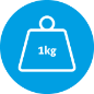 Weight Icon 1kg